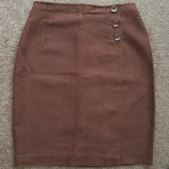 Marks & Spencer St Michaels skirt brown - Picture 5 of 6